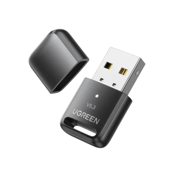 UGREEN 90225 Bluetooth Adapter, USB Bluetooth 5.3 Adapter for PC, Wireless Bluetooth Dongle