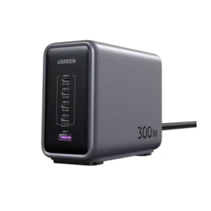 UGREEN 90903 Nexode 300W USB C GaN Charger-5 Ports Desktop Charger