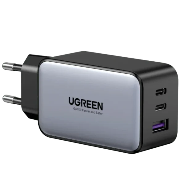 UGREEN 10335 NEXODE 3-PORT 65W GAN FAST CHARGER (2C/1A) EU