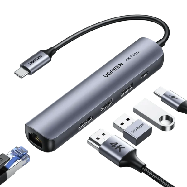 ugreen-usb-c-hub-60hz-5-in-1-gigabit-usb-c-to-ethernet-adapter-with-4k-hdmi-561974