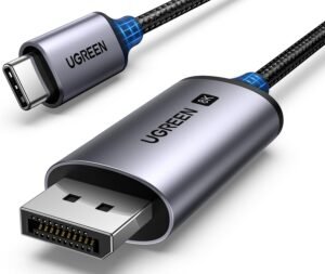 UGREEN 25158 USB C to DisplayPort 1.4 Cable 8K@60Hz 4K@240Hz