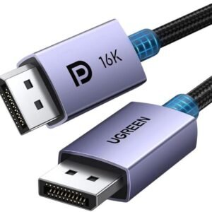 UGREEN 15384 16K DisplayPort Cable 2.1 [VESA Certified] DP2.0 40Gbps Support