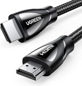 UGREEN 80402 8K HDMI 2.1 Cable Ultra HD 8K@60Hz 4K@120Hz High Speed 48Gbps