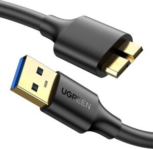 UGREEN 10840 Micro USB 3.0 Cable USB 3.0 Type A Male to Micro B Cord Compatible