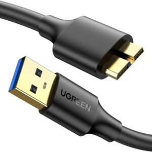 UGREEN 10840 Micro USB 3.0 Cable USB 3.0 Type A Male to Micro B Cord Compatible