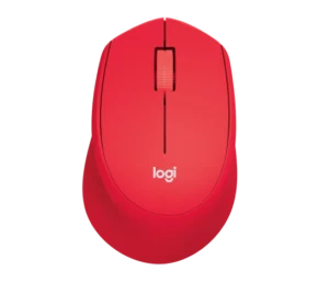 Logitech 910-004916 M331 Silent Wireless Mouse - Red