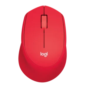 Logitech 910-004916 M331 Silent Wireless Mouse - Red
