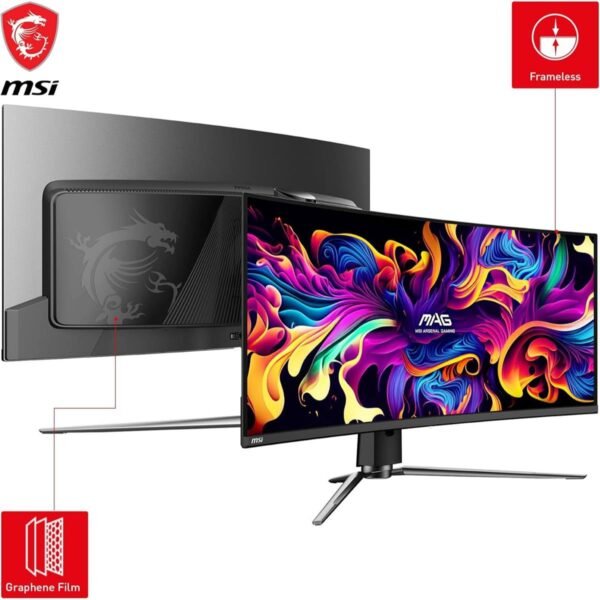 MSI MPG 341CQPX QD-OLED 34" Ultra-Wide 240Hz Gaming Monitor - Image 2
