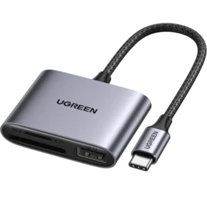 Ugreen 80798 3-in-1 USB-C to SD/TF + USB 2.0 Memory Card Reader