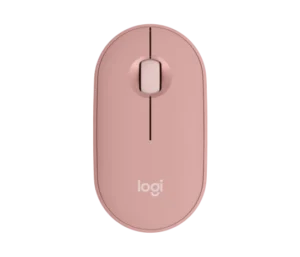 Logitech 910-006987 M350s Bluetooth Multi device Pebble Mouse - Pink
