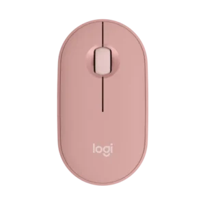 Logitech 910-006987 M350s Bluetooth Multi device Pebble Mouse - Pink
