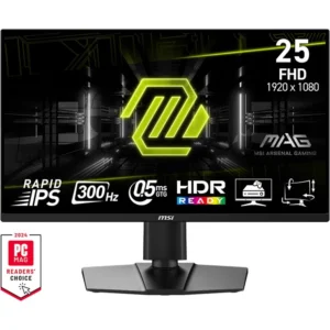MAG G255PXF (IPS, Res: 1920x1080, 300Hz, 0.5ms GTG, AMD FreeSync™ Premium)