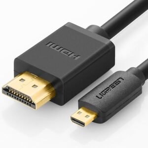 UGREEN 30102 Micro HDMI to HDMI 4K Cable Male to Male - 1.5m (Black)