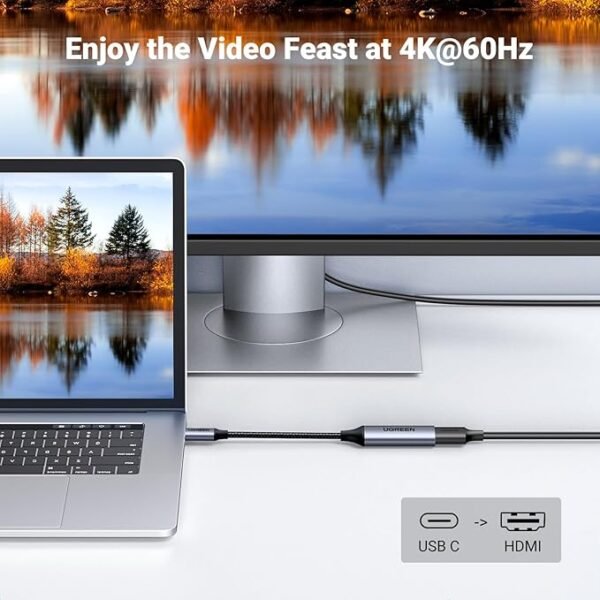 UGREEN 70444 USB C to HDMI Adapter Cable 4K@60Hz - Image 5