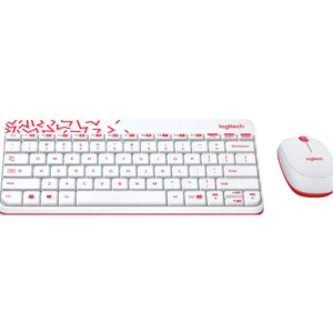 Logitech 920-008201 MK240 Wireless Combo NANO - White