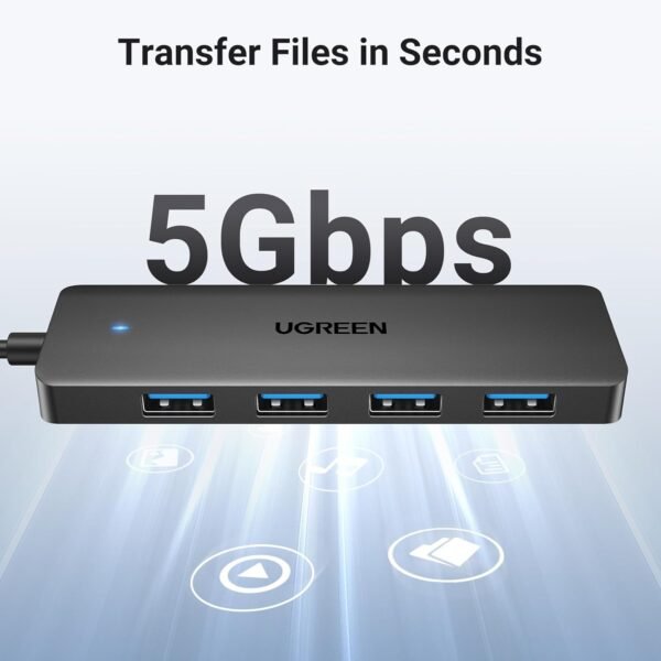 UGREEN 35574 4 Port USB 3.0 Hub - Image 3