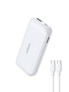 UGREEN 25189 Nexode Power Bank, 10000 mAh Battery Capacity, Up to 30W Power