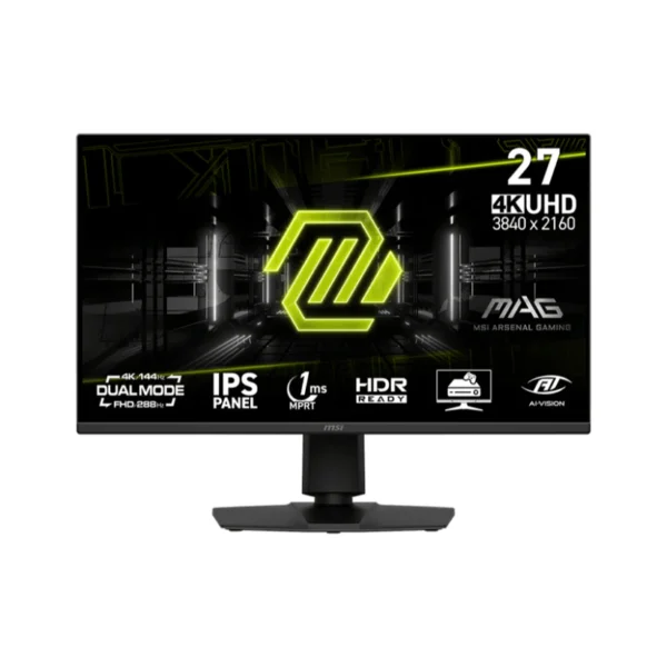 MSI MAG 275UPD E14 27" UHD 4K Gaming Monitor – 144Hz, HDMI 2.1