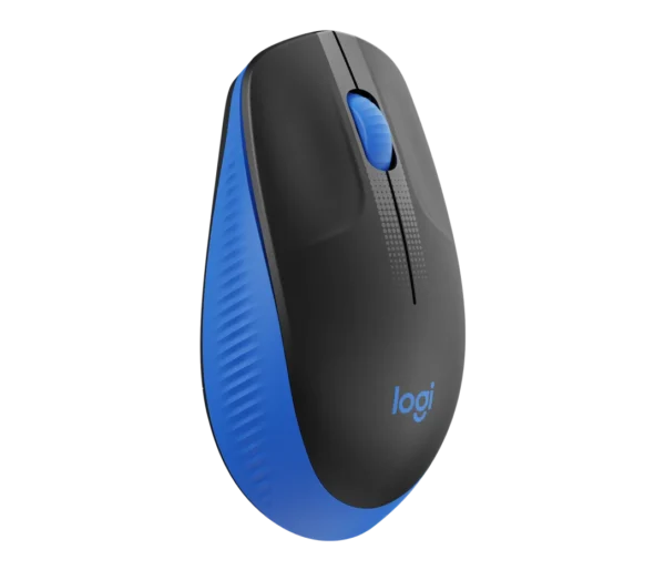 Logitech 910-005914 M190 Wireless Mouse - Blue - Image 2