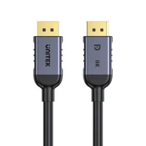 UNITEK C1628GY01-3M  Kabel DisplayPort 1.4 8k 60hz 4k 240hz HD 3m