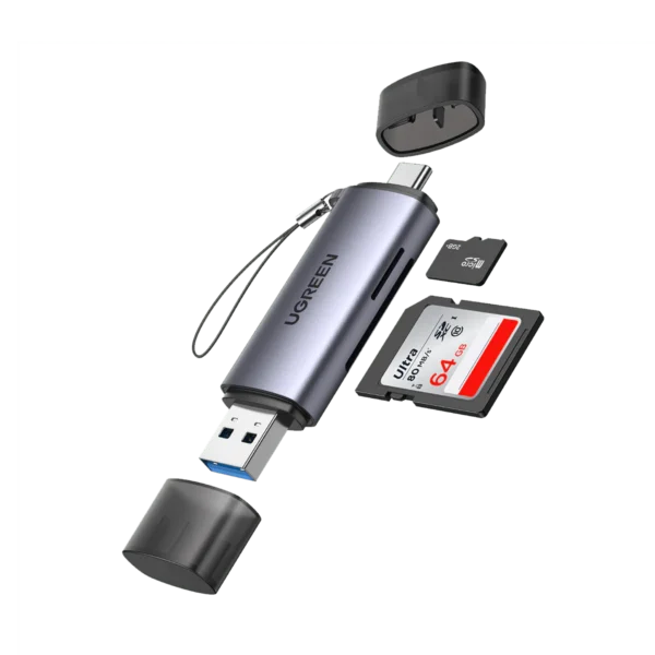UGREEN 50706 SD Card Reader USB C, USB 3.0 Micro SD Card Reader