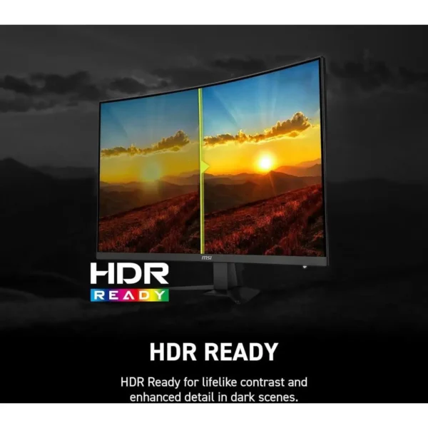 MSI MAG 321CQF E18 32" Curved WQHD Gaming Monitor – 180Hz, 0.5ms, HDR - Image 5