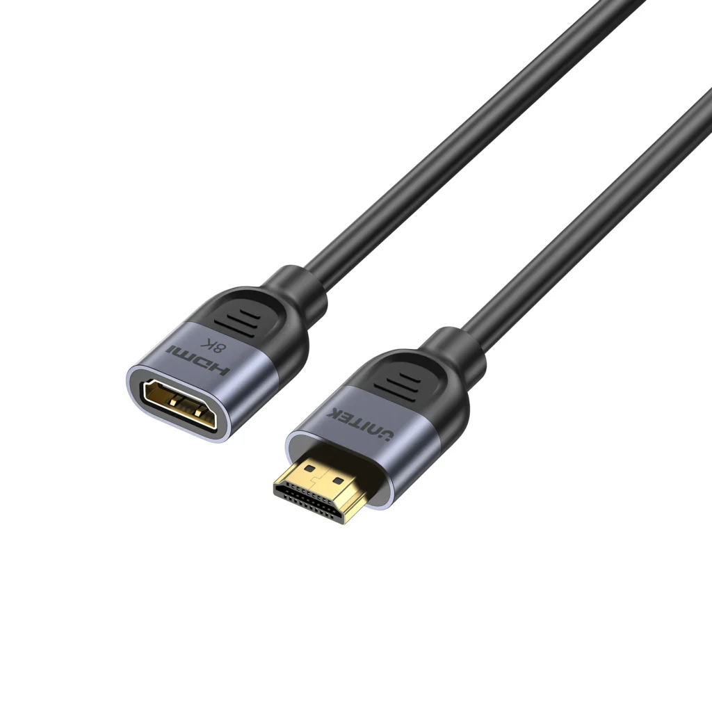 UNITEK C11091AGY01 ULTRA STREAM 8K@60HZ HDMI EXTENSION CABLE (1M 2M 3M) 48GBPS