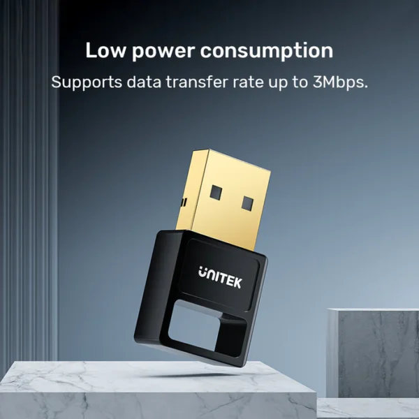 UNITEK B105B USB BLUETOOTH 5.3 ADAPTER - Image 4