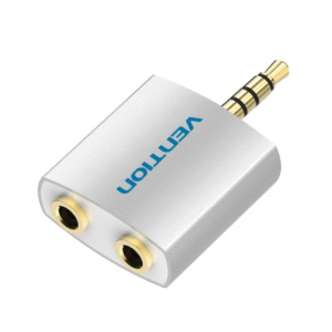 VENTION BDAW0 4POLE 3.5MM MALE TO 2*3.5MM FEMALE AUDIO CONVERTER