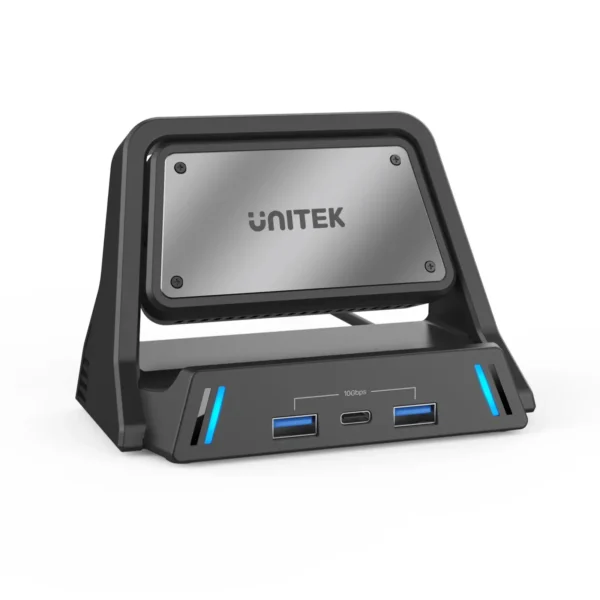 UNITEK D1097A COOLING DOCK PRO FOR STEAM DECK 7-IN-1 MULTI-FUNCTION COOLER DOCKING