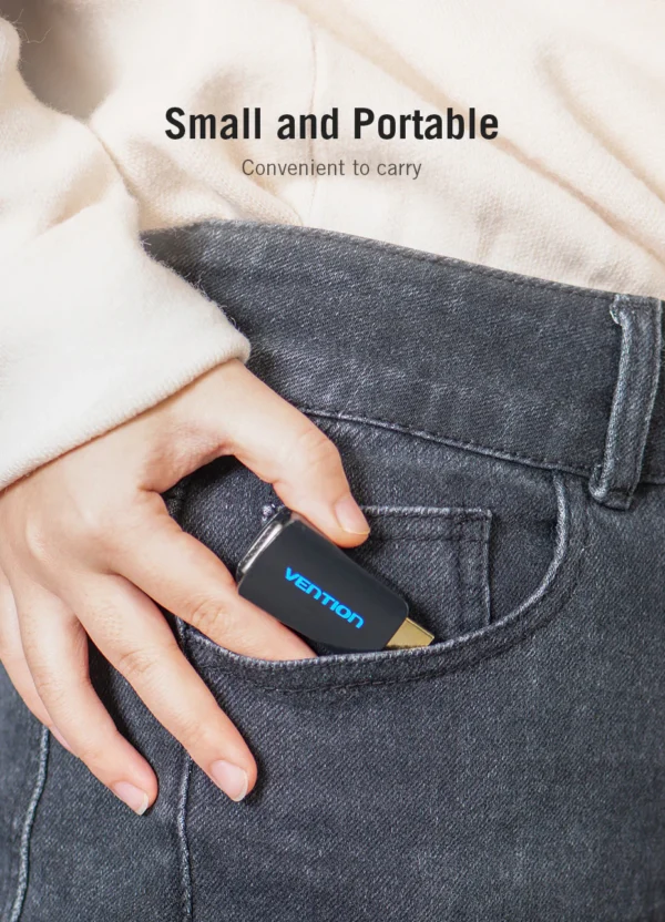 VENTION AIDB0 HDMI TO VGA CONVERTER WITH 3.5MM AUDIO - Image 5