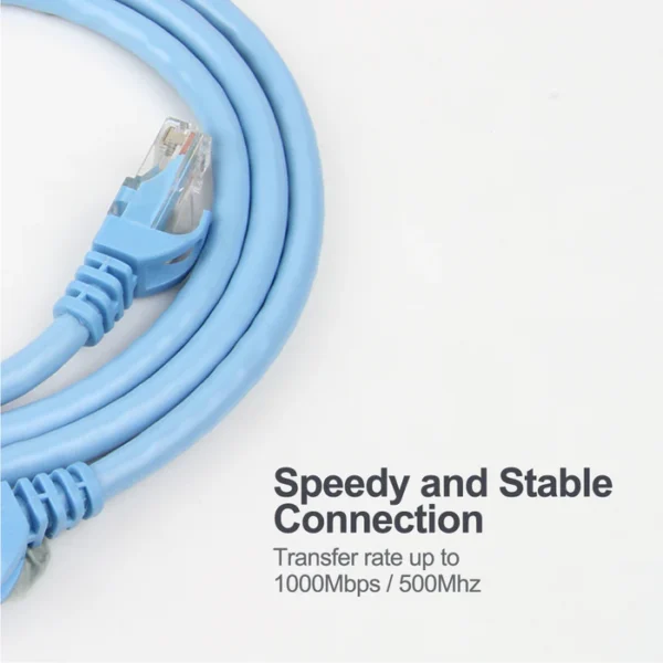 UNITEK Y-C811ABL CAT6 UTP ETHERNET RJ45 CABLE  BLUE (3M TO 20M) - Image 4