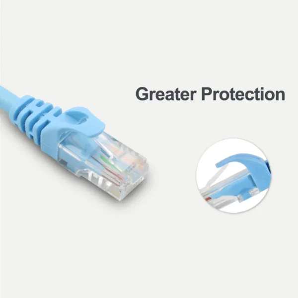 UNITEK Y-C811ABL CAT6 UTP ETHERNET RJ45 CABLE  BLUE (3M TO 20M) - Image 6