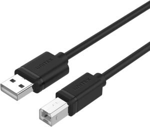 UNITEK Y-C4001GBK USB2.0 MALE TO USB-B (M) PRINTER CABLE 2M