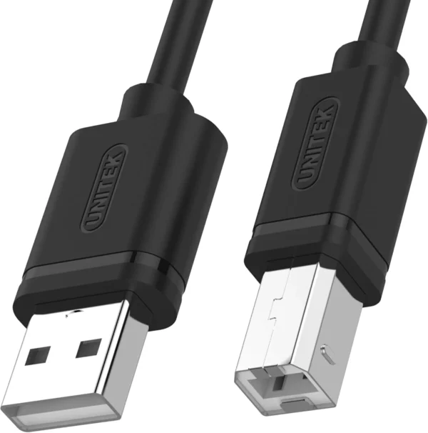 UNITEK Y-C4001GBK USB2.0 MALE TO USB-B (M) PRINTER CABLE 2M - Image 3