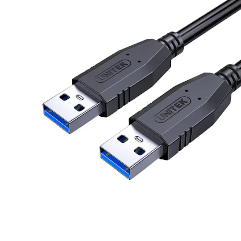 UNITEK C4102BK-1.5M USB-A 3.0 MALE TO MALE CABLE 1.5M
