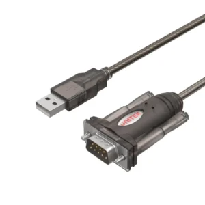 UNITEK Y-105 USB TO SERIAL RS232 DB9 ADAPTER CABLE 1.5M