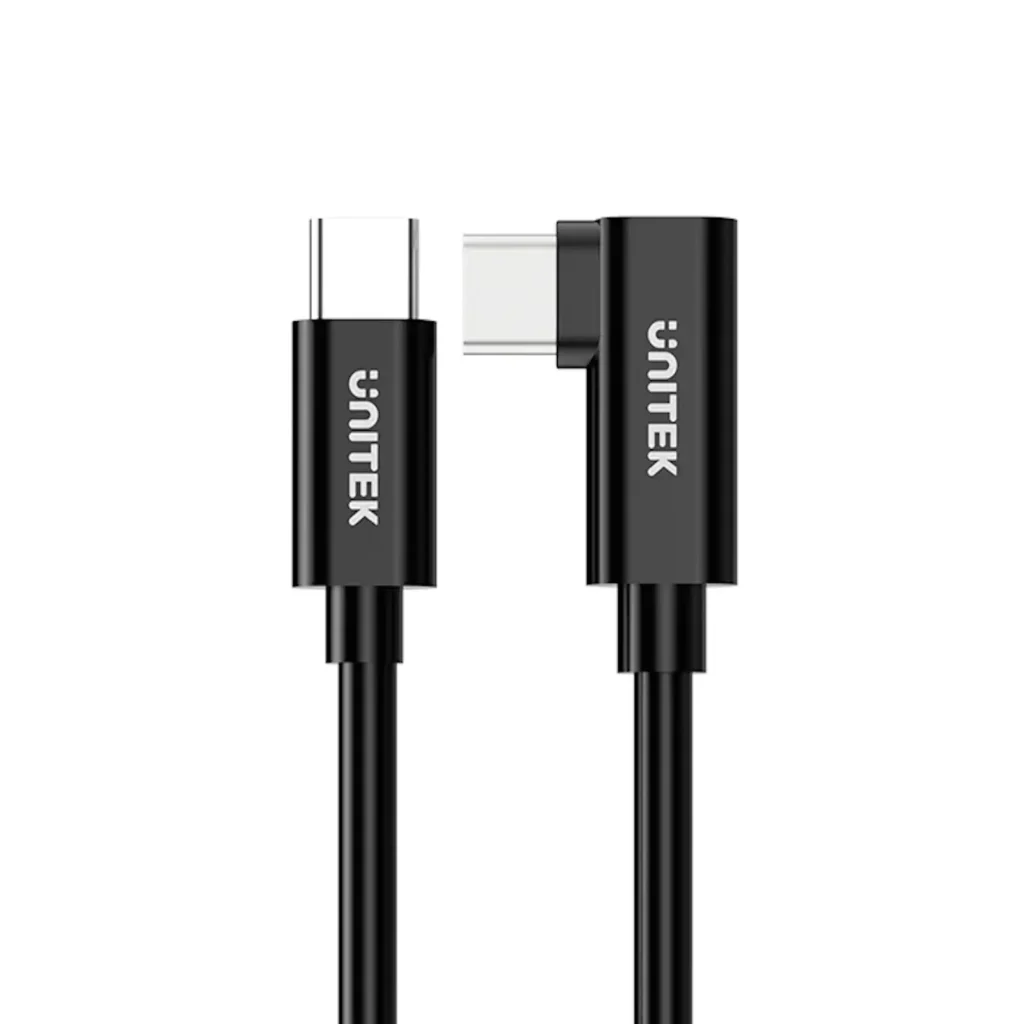 UNITEK C14094ABK01-5M USB-C TO C 90 DEGREE VR LINK PRO CABLE 5M