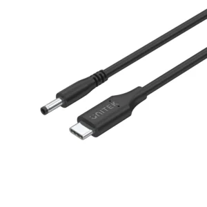 UNITEK C14120BK-1.8M USB-C TO DC ( 4.5 X 3MM ) POWER CHARGING CABLE 65W 1.8M