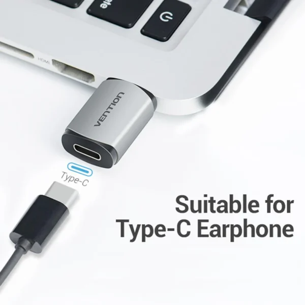 VENTION CDMH0 USB-C EXTERNAL SOUND CARD METAL - Image 5