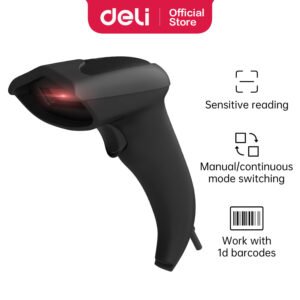 Deli ES211 Handheld Barcode Scanner