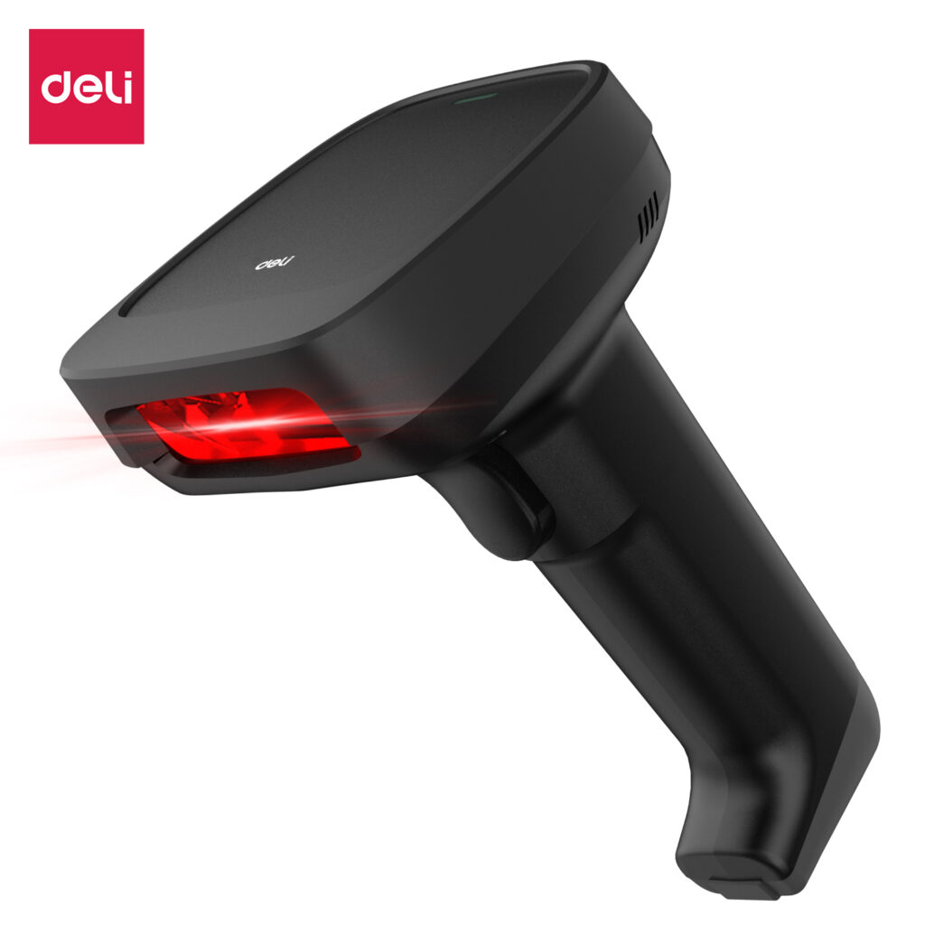 Deli E14953W Handheld Barcode Scanner