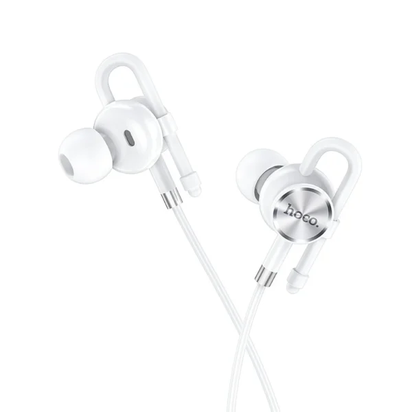 HOCO M84 UNIVERSAL EARPHONE WITH MIC WHITE