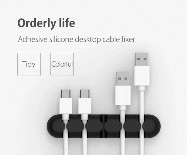 ORICO CBSX-5 SOFT SILICONE DESK CABLE MANAGE - Image 2
