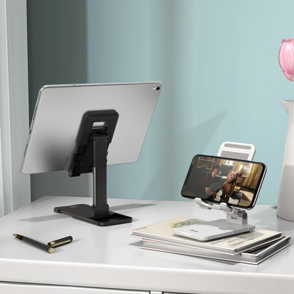 HOCO PH29 FOLDING DESKTOP STAND BLACK & WHITE - Image 5