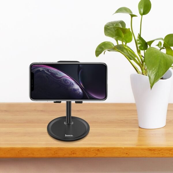 HOCO PH15 ALUMINUM ALLOY TABLE STAND BLACK - Image 3