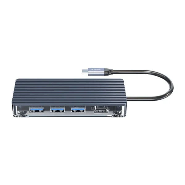 ORICO WB-6TS 6 IN 1 TYPE-C DOC STATION *3USB3.0 HDMI*1, TF&SD*1 - Image 2
