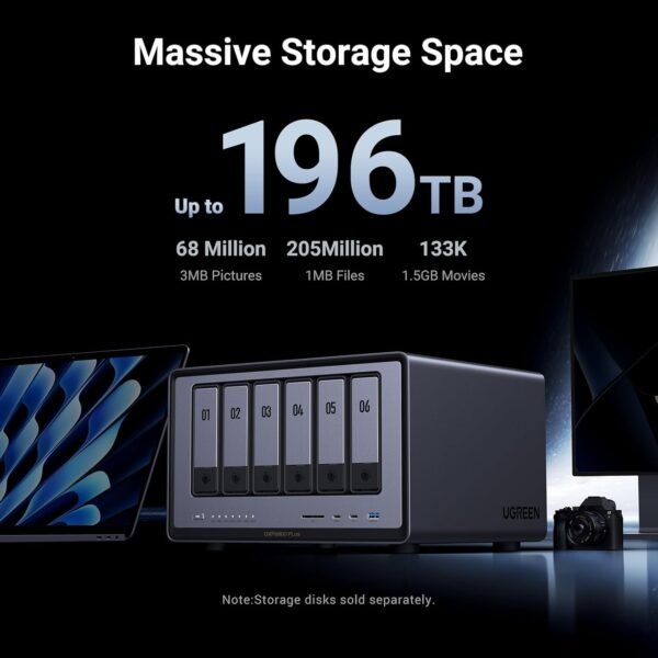 UGREEN NASync DXP6800 Pro 6-bay NAS - Image 2