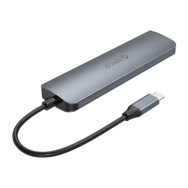 ORICO MC-U601P 6 in 1 Multi-Functional Hub - Gray - Image 3