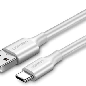 Ugreen 60121 USB-A 2.0 To USB-C Cable 1m - White